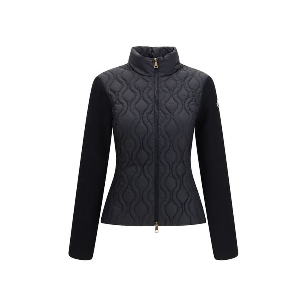 Moncler Black Cotton Shell Women's Jacket